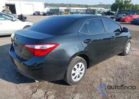2016 Toyota Corolla L из США, поврежденный, VIN 2T1BURHE0GC684503
